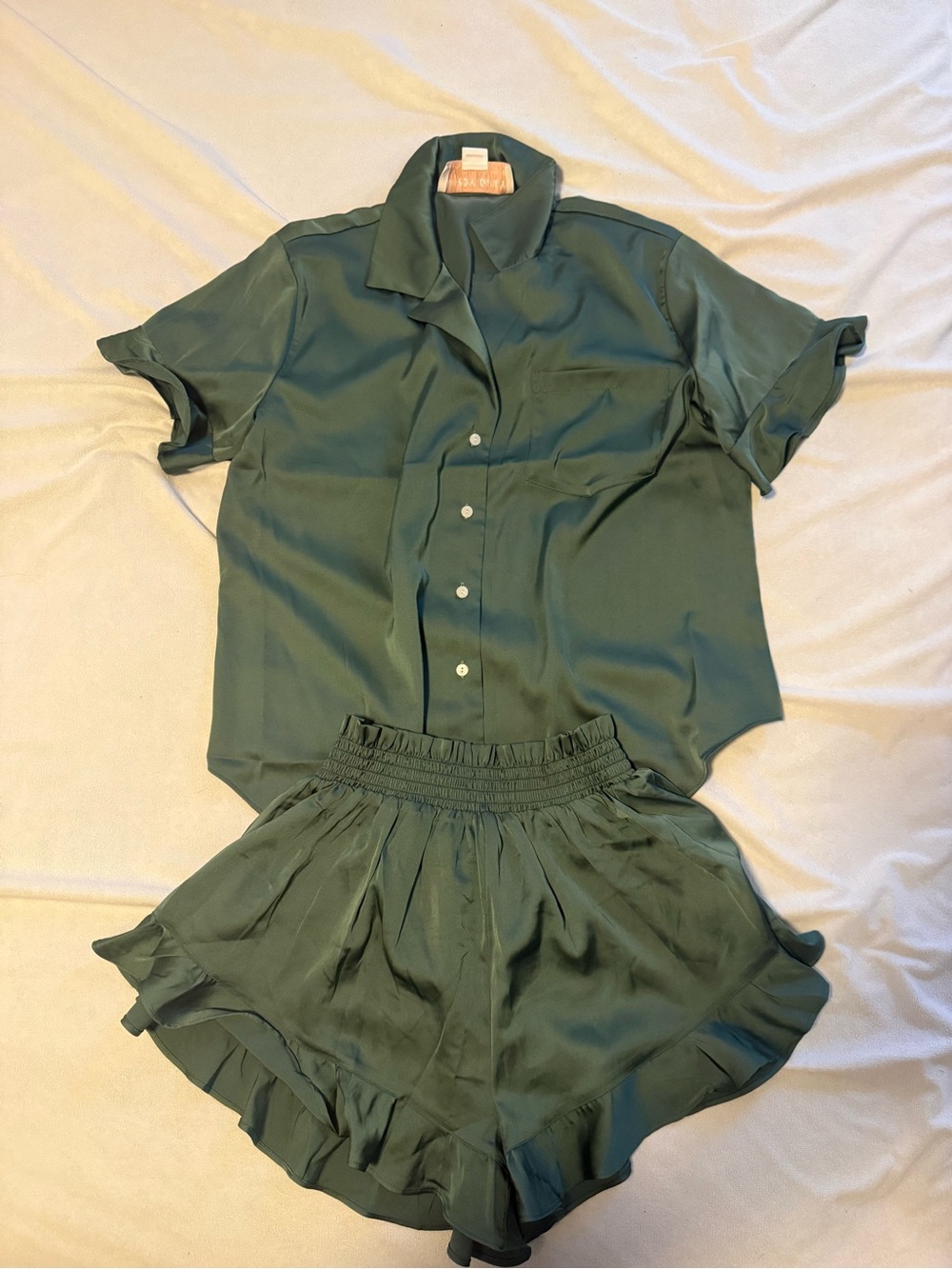 Birdy Grey Satin Esther Pajama Set